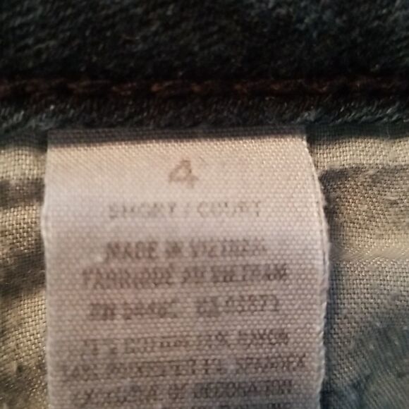 AMERICAN EAGLE Curvy Skinny Jeans SZ 4Short - Picture 8 of 8
